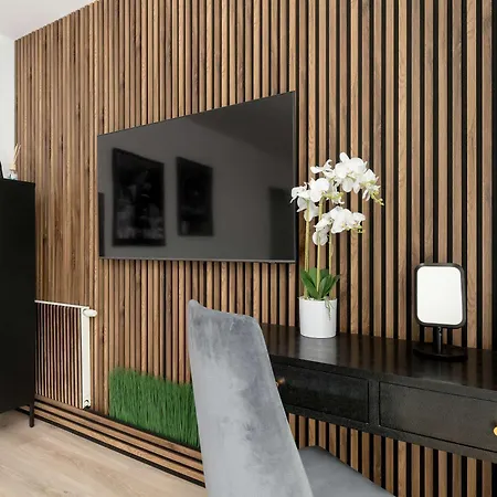 Stylowy Z Parkingiem I Biurkiem W Gdansku By Renters