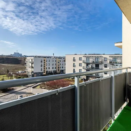 Stylowy Z Parkingiem I Biurkiem W Gdansku By Renters 아파트