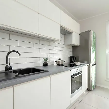 Stylowy Z Parkingiem I Biurkiem W Gdansku By Renters Appartement *