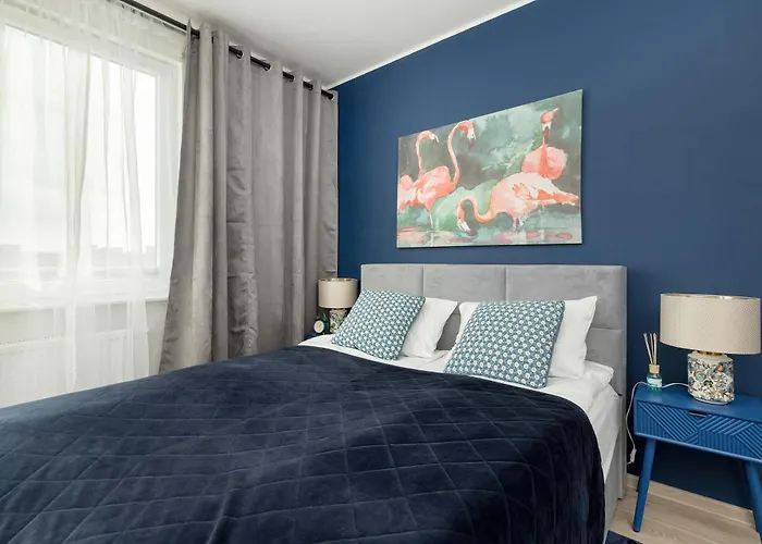 Stylowy Z Parkingiem I Biurkiem W Gdansku By Renters * 格但斯克